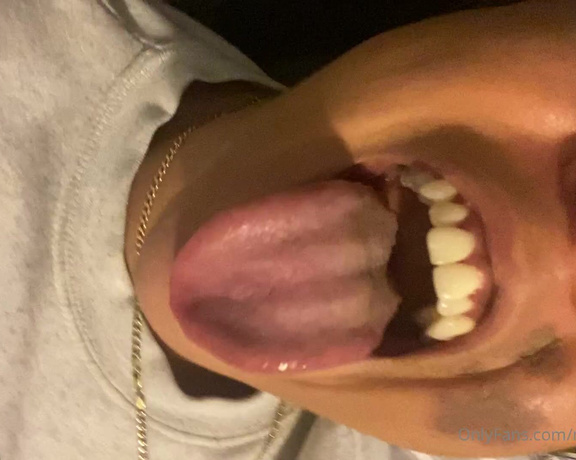 NaNaDaGoDD aka Nanamoneyfeet OnlyFans - Mouth and teeth coming soon REQUEST FILLED!!