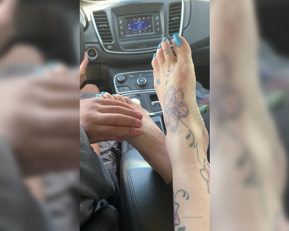 Goddess Rhonda aka Sweetesthangsfeet OnlyFans - My Uber ride  just for My Only Fans