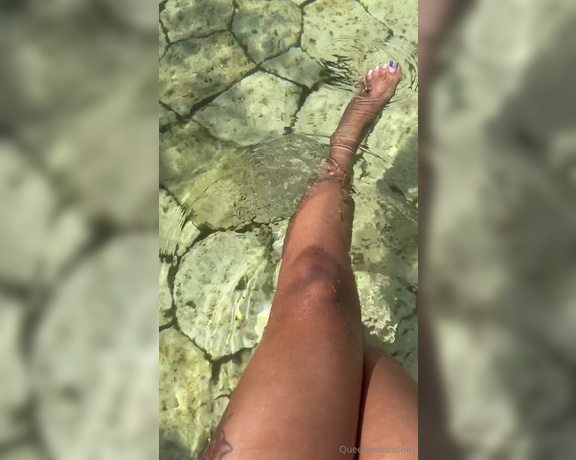 Queenjodiieetoes aka Prettyfeetonly1800 OnlyFans - I Had A Time In The Cenota Relaxation