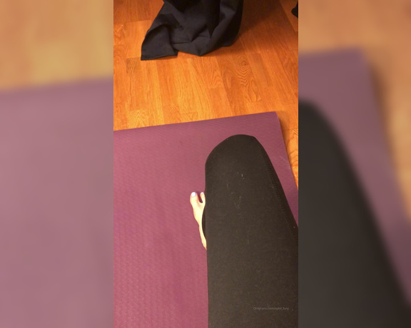 Sybil Fury aka Sybil_fury OnlyFans - A special yoga POV foot clip for all you foot lovers What do you think of My new color