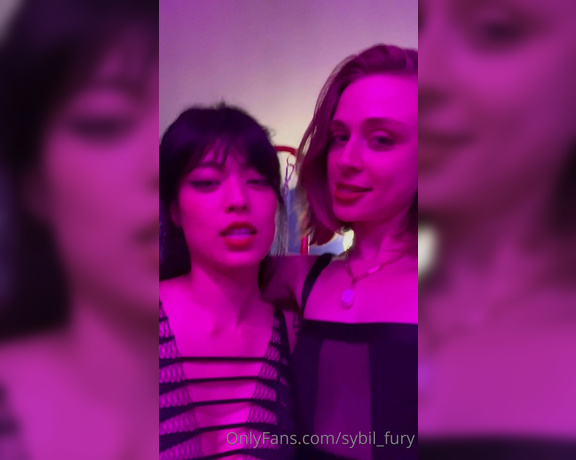 Sybil Fury aka Sybil_fury OnlyFans - @cleoouyang and I just had the most swoon worthy milking and post orgasm t o r t u re session today