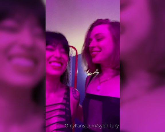 Sybil Fury aka Sybil_fury OnlyFans - @cleoouyang and I just had the most swoon worthy milking and post orgasm t o r t u re session today