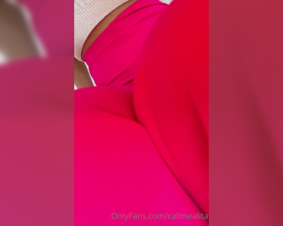 Alita aka Callmealita OnlyFans - Sneak peak of what happened today For the full vid check your dm!