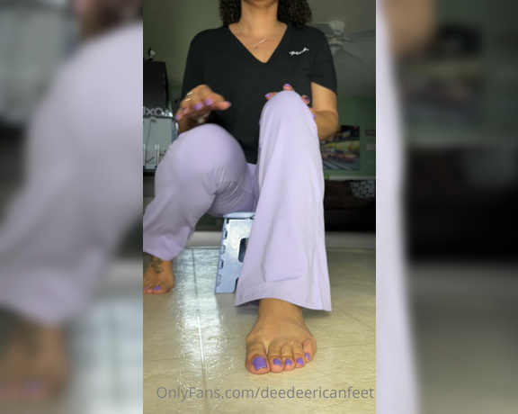 DeeDee aka Deedeericanfeet OnlyFans - New pedi mani my loves !!!!!