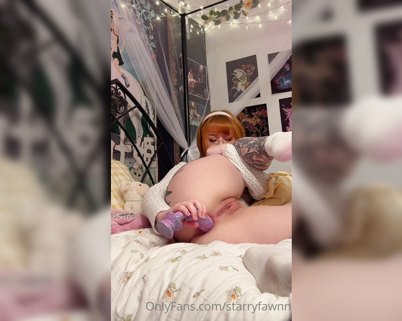 Starryfawnn OnlyFans - The video you have all been waiting for! This 20” long (185” useable) toy all the way in my ass! I