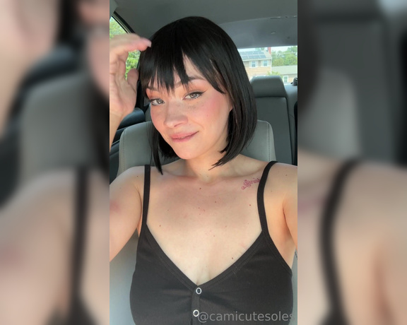 Cami aka Camicutesoles OnlyFans - Would you play with my pussy while im driving