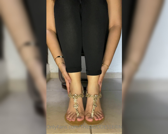 Erin aka Thegoddesserin OnlyFans - JOI in sandals with countdown (custom) Remember I can make you a personalized video with your nam