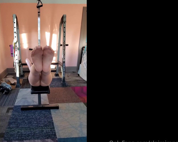 Claire Irons aka Claireirons OnlyFans - Enjoy the view as I do a full body workout in pantyhose