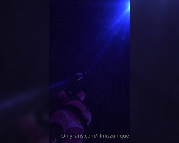 lilmizzunique aka Lilmizzunique OnlyFans - Climbing the pole last night at the club