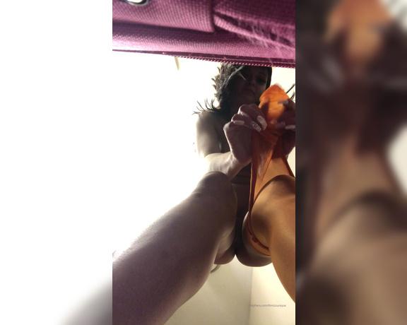 lilmizzunique aka Lilmizzunique OnlyFans - Tried to take a short clip between outfit changes at a shoot & I dropped my phone I liked the odd