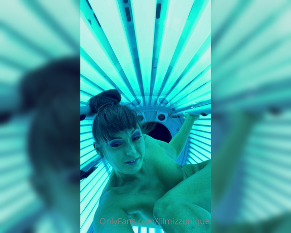 lilmizzunique aka Lilmizzunique OnlyFans - TGIF!! Come join me inside the tanning bed as I get my tan on!! feel free to tip so I can renew