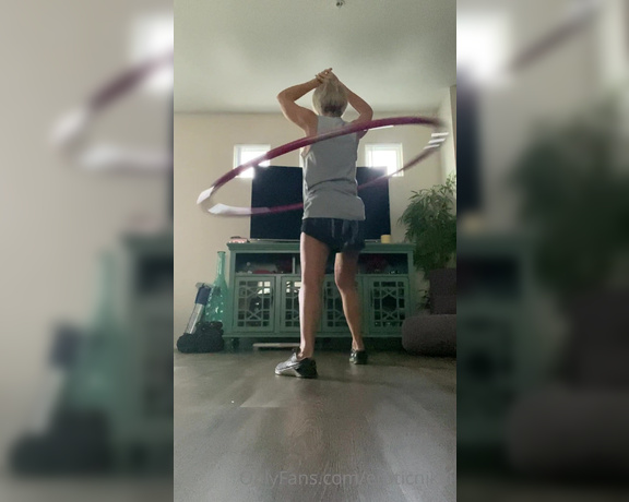 Nikki Ashton aka Eroticnikki OnlyFans - I got a hula hoop yesterday Woohoo! Now if y’all don’t want Me posting videos of some of My workout