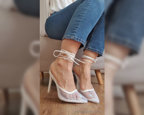 Sofiastoe aka Sofiastoes OnlyFans - I love high heels, but to be honest its feels so good to take them off