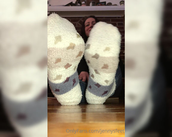 Jennysfeetelysium aka Jennysfeet OnlyFans - These are my fuzzy stinky house socks