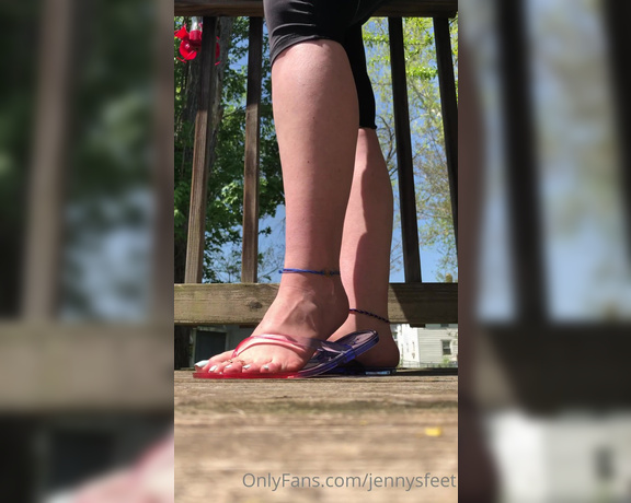 Jennysfeetelysium aka Jennysfeet OnlyFans - Beautiful warm sunny day just got back from walking my dog Hope everyone is enjoying the rest