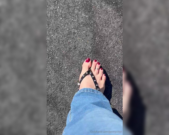 Jennysfeetelysium aka Jennysfeet OnlyFans - Another great fan request! Looking down pov