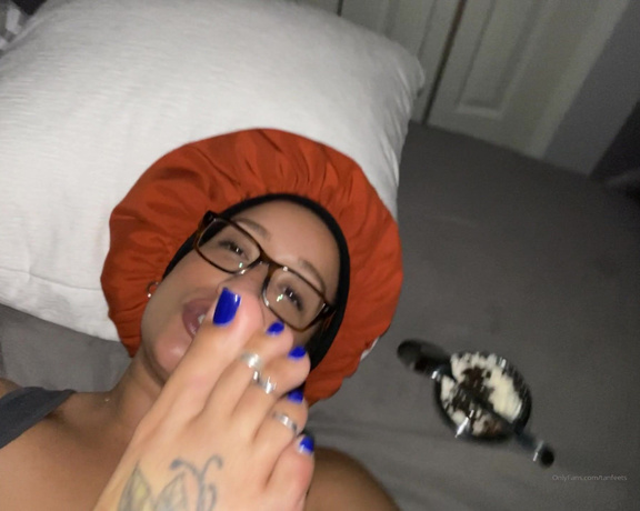 TanFeets aka Tanfeets OnlyFans - Late nights with me 1