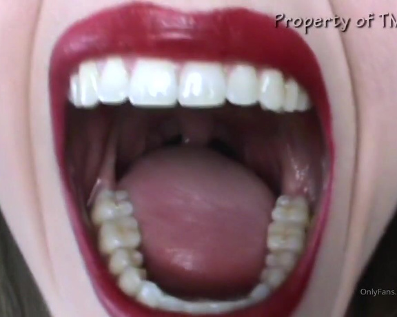 TerraMizu aka Terramizu OnlyFans - Want to see inside my #MOUTH Heres one of my many #MOUTHFETISH videos!