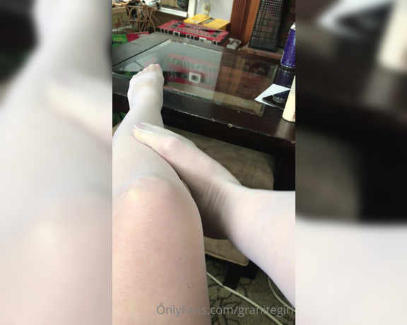 Shawna aka Granitegirl OnlyFans - White stockings