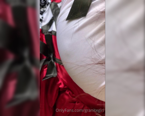 Shawna aka Granitegirl OnlyFans - Little Red Riding Hood is getting wet in her pantyhose