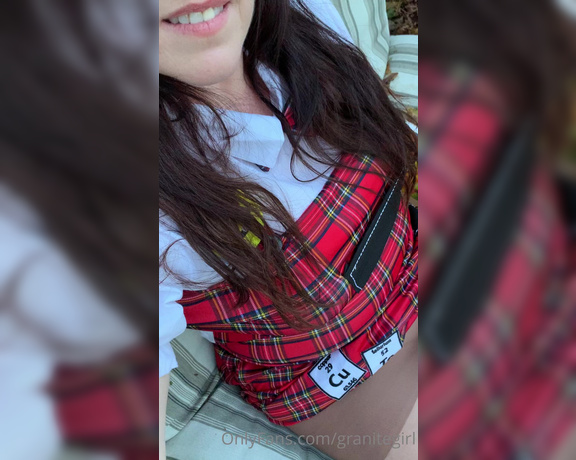 Shawna aka Granitegirl OnlyFans - School girl video